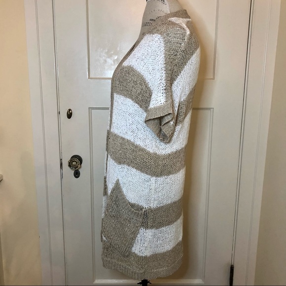 NWT OS Bluebird striped cozy duster - Picture 2 of 9